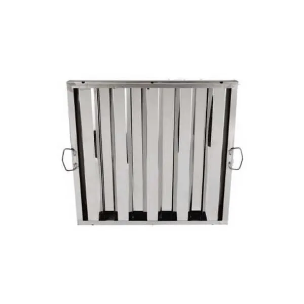 SS430 stainless steel baffle grease filter for commercial kitchen canopy hood South Africa