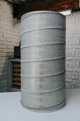 Airtech cartridge filter body: cellulose media pleats