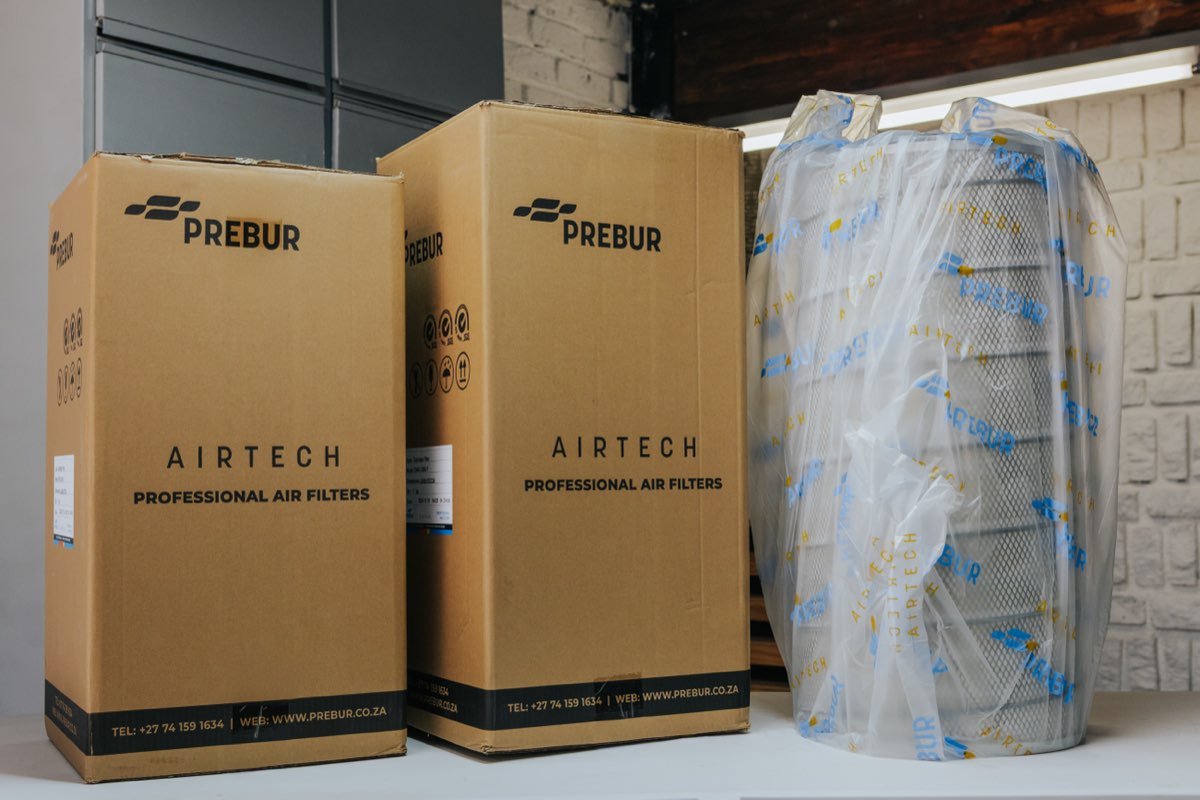 Airtech cartridge filters — two sizes comparison